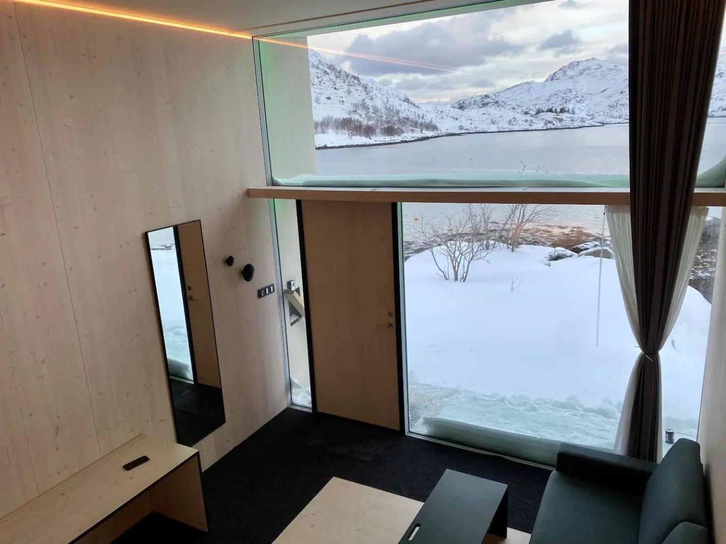 Ferienwohnung Oceanview Mini-House - Stunning Views Ramberg Exterior foto