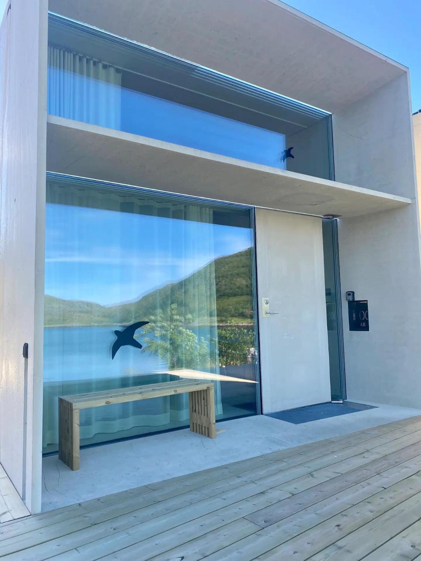 Ferienwohnung Oceanview Mini-House - Stunning Views Ramberg Exterior foto
