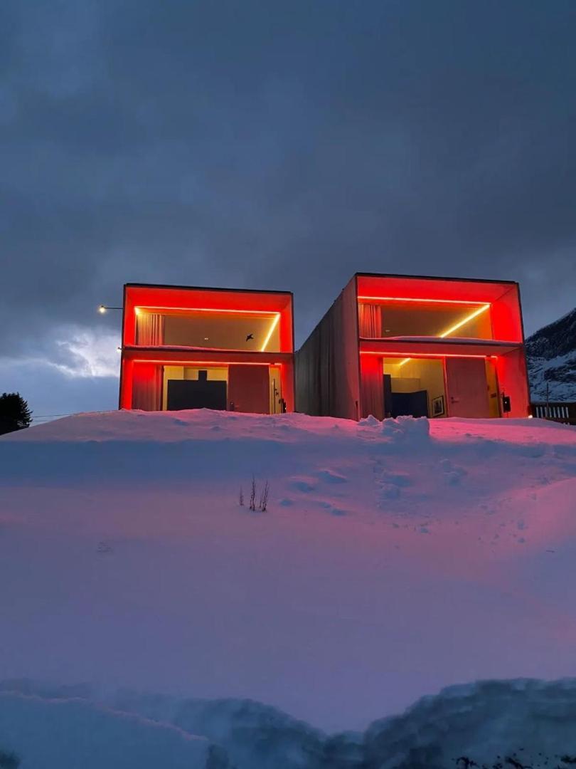 Ferienwohnung Oceanview Mini-House - Stunning Views Ramberg Exterior foto