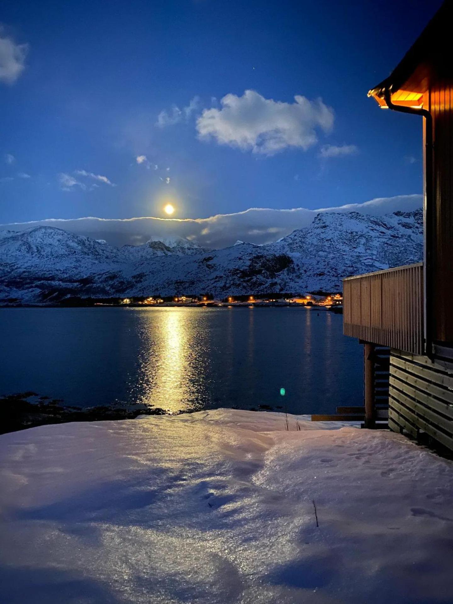 Ferienwohnung Oceanview Mini-House - Stunning Views Ramberg Exterior foto