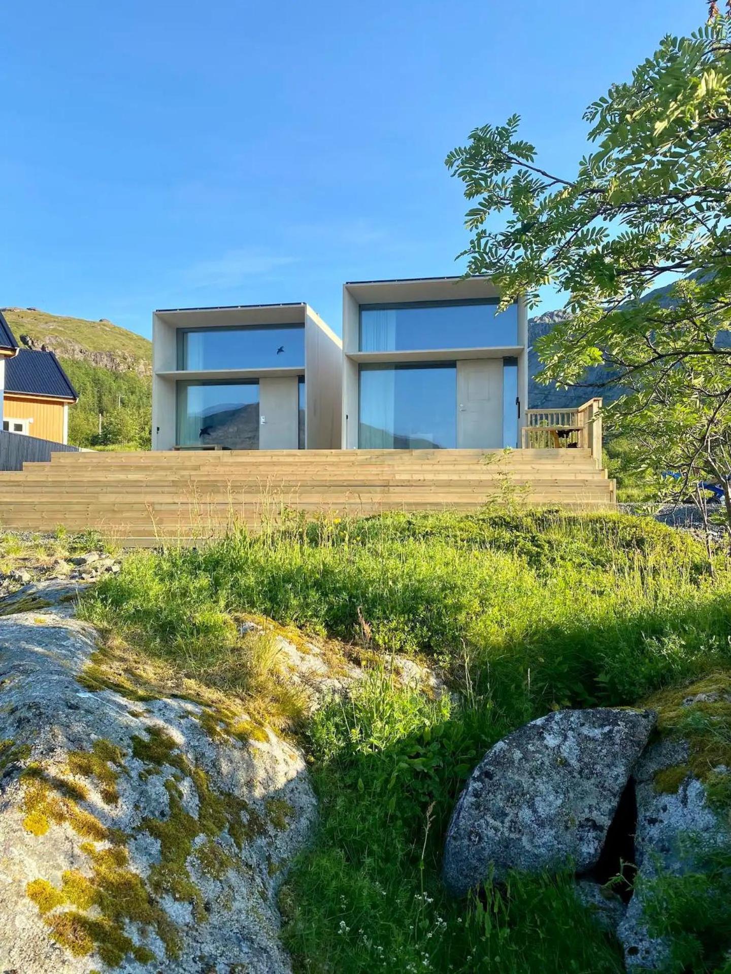 Ferienwohnung Oceanview Mini-House - Stunning Views Ramberg Exterior foto