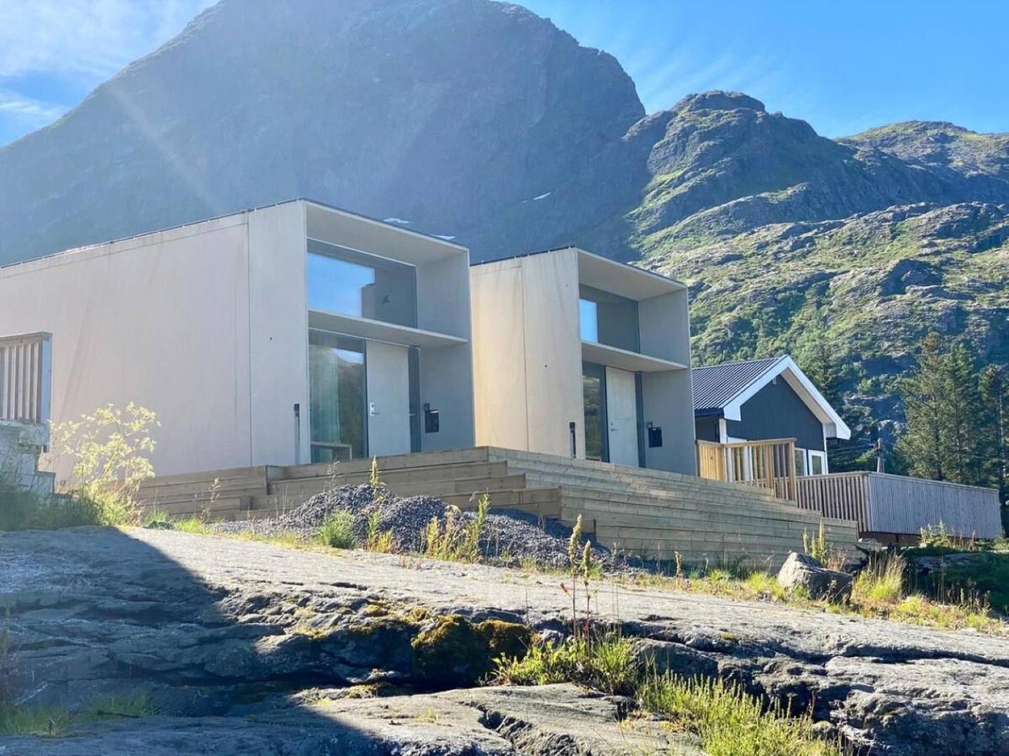 Ferienwohnung Oceanview Mini-House - Stunning Views Ramberg Exterior foto