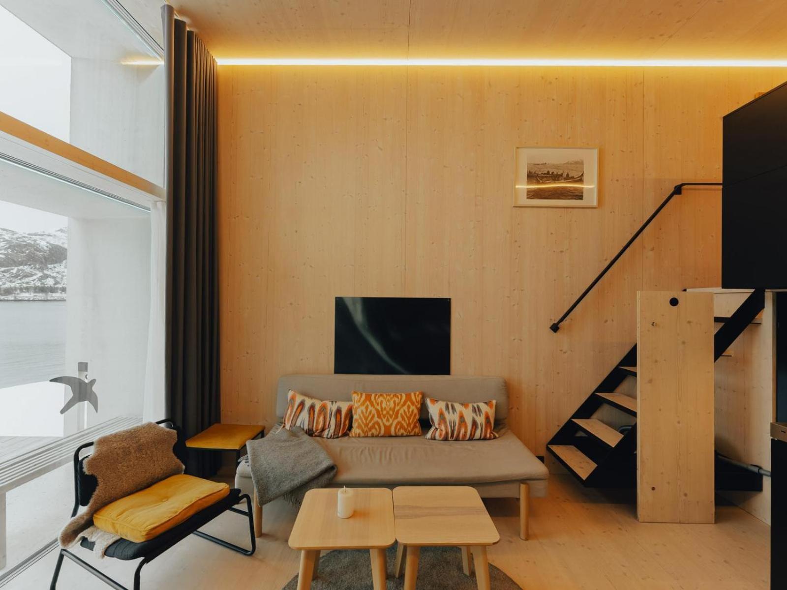 Ferienwohnung Oceanview Mini-House - Stunning Views Ramberg Exterior foto